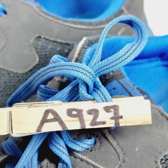 Timberland PRO Powertrain Alloy Toe ESD Work Black Blue Athletic Sneakers A927 - Picture 11 of 11